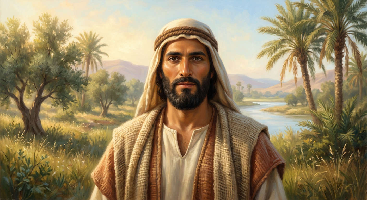 Imagined period portrait of Japheth