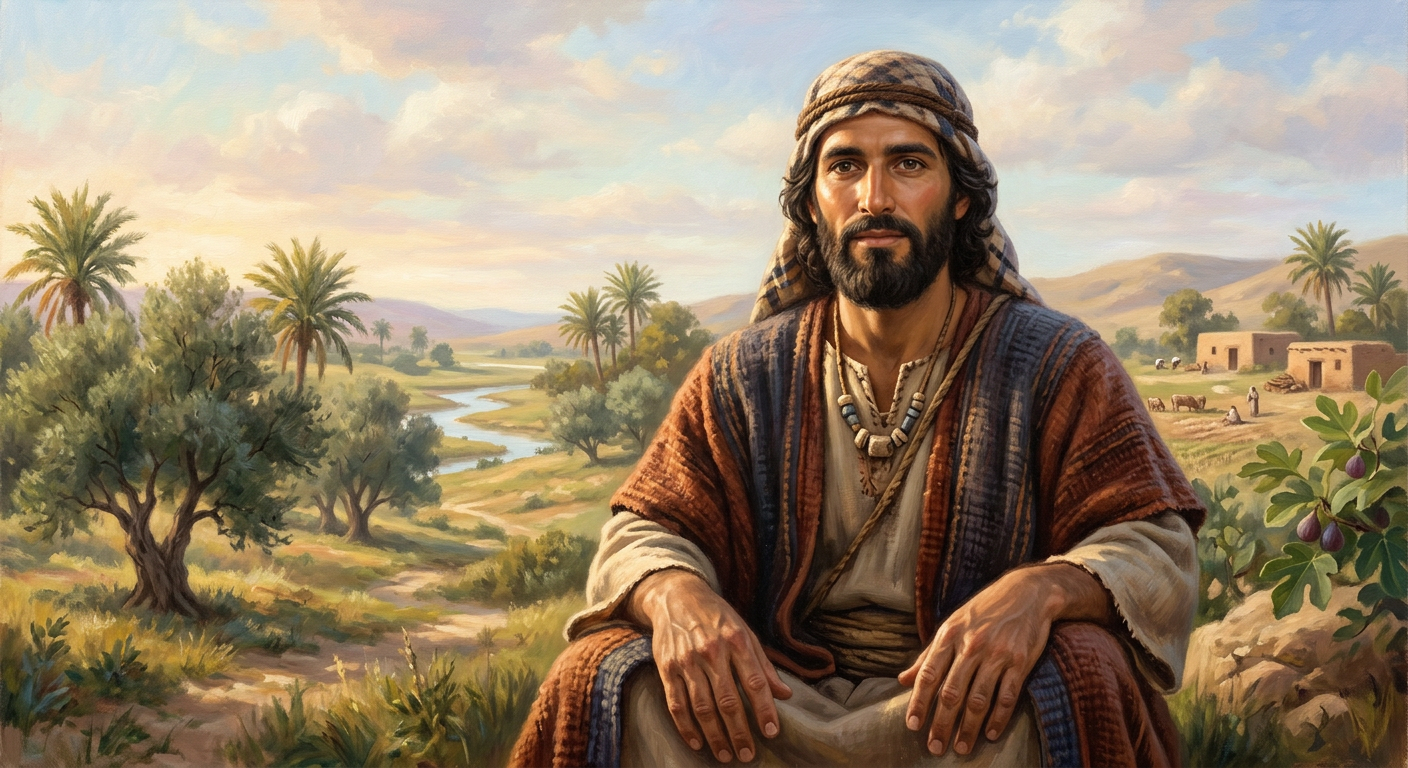 Imagined period portrait of Adam