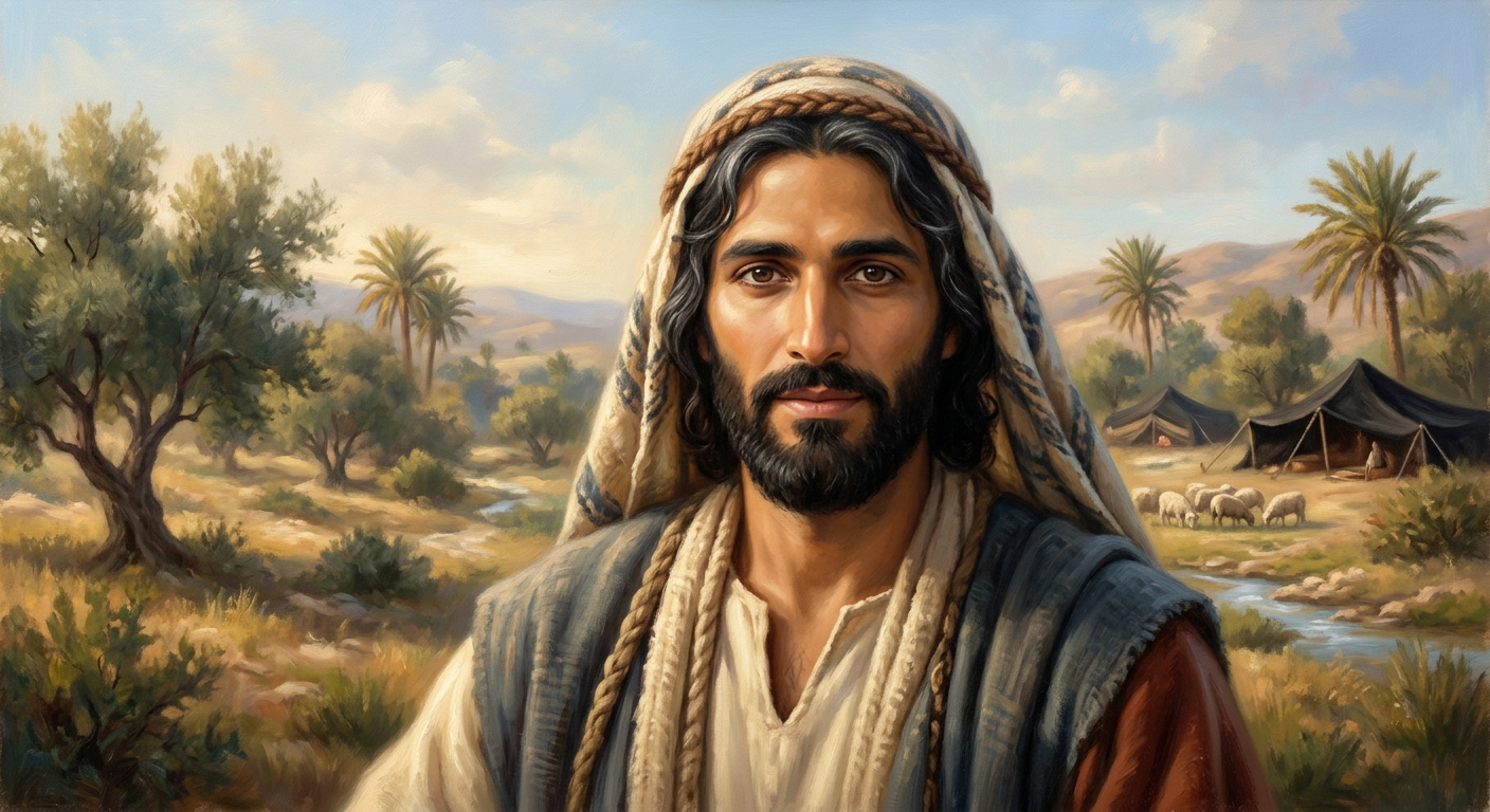 Imagined period portrait of Jesus